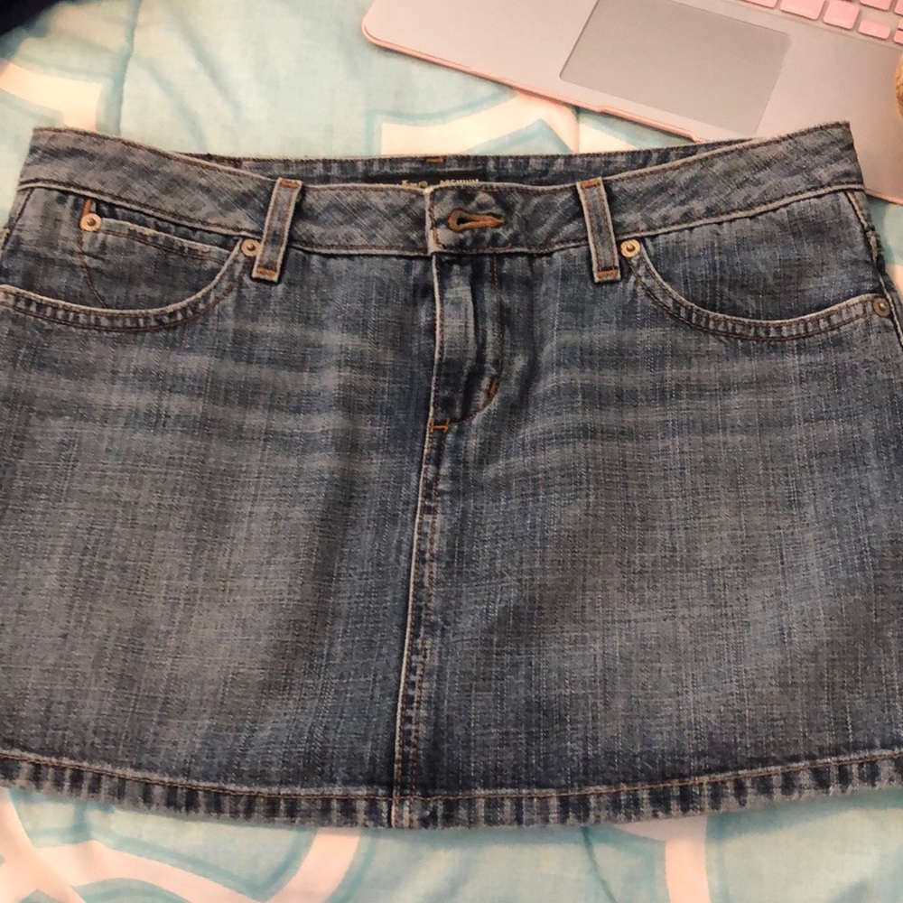 vintage guess jean skirt